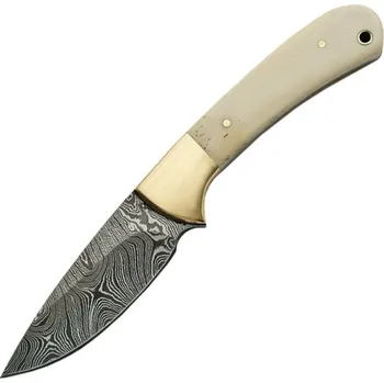 lovecký nůž Damascus Small Skinner Bone Handle
