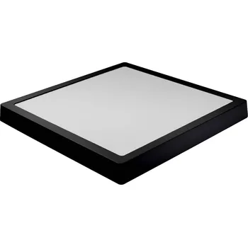 LED panel Syntron Přisazené čtvercové svítidlo LED 24W černé barva neutrální