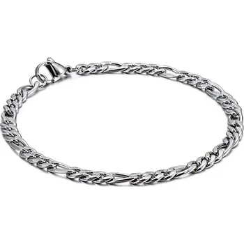 Náramek Steel Edge Náramek z chirurgické oceli WJHN667 Šířka: 4mm