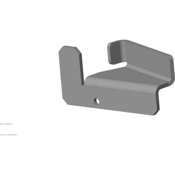 Krbová kamna Romotop Držák šamotu levý Barva: Nikl