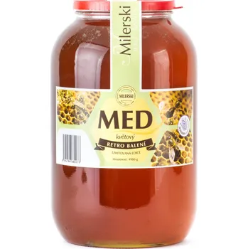 Milerski Med květový hmotnost: 4980g