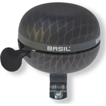 Zvonek na kolo Zvonek Basil Noir Bell Polkadot 60mm růžová