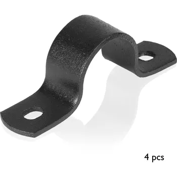 Šatní skříň Walteco Rusticline objímka, RT-47, černé, 4 ks