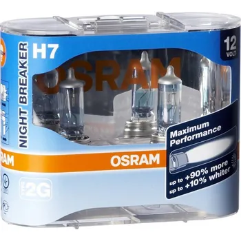 Svítilna Žárovka 12V H7 55W Px26d OSRAM NIGHTBreaker-DUO