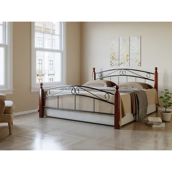 Postel Smartshop Nejby 180 x 200 cm antická třešeň