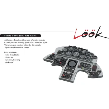 Plastikový model Eduard 1/48 F-104S LööK (KINETIC)