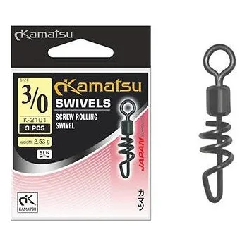 Kamatsu obratlík Screw Rolling Swivel K - 2101 Velikost: 8