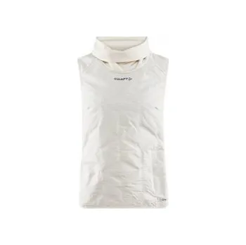 Cyklistické oblečení CRAFT ADV SubZ 2 W bílo-šedá 1911316-904000 L; Bílá bunda + DÁREK DLE VÝBĚRU!