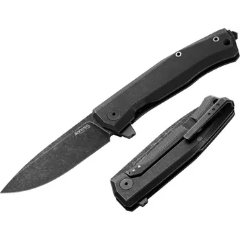 kapesní nůž Zavírací nůž LionSTEEL Myto Full Old Black titanium