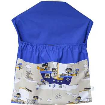 školní kapsář Šatoli.cz Kapsář do školky s gumou tmavě modrá piráti