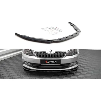 Karosérie Spojler pod nárazník lipa V.2 Škoda Fabia Mk3 černý lesk