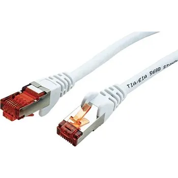 Síťový kabel goobay S/FTP patchkabel kat. 6, LSOH, 20m, bílý (93506) - 21.92.0819