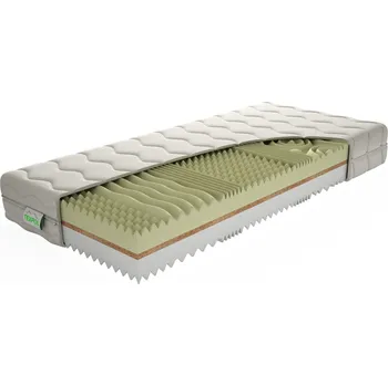 Matrace TEXPOL MANON - pohodlná matrace s kokosovou deskou 180 x 200 cm, snímatelný potah