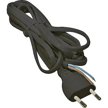 Počítačové příslušenství Emos Flexo šňůra PVC 2× 0,75mm2, 2m, černá S19272