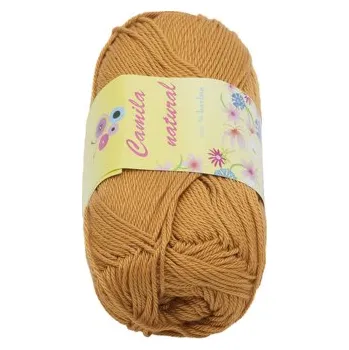 Příze Příze CAMILA natural 50g / 125 m oříšková