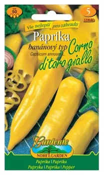 Semeno Nohel Garden Corno Di Toro Giallo paprika zeleninová žlutá 50 ks