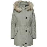 Only Iris Long Parka Shadow