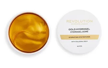 Pleťová maska Revolution Skincare Gold Hydrogel hydratační polštářky pod oči 60 ks