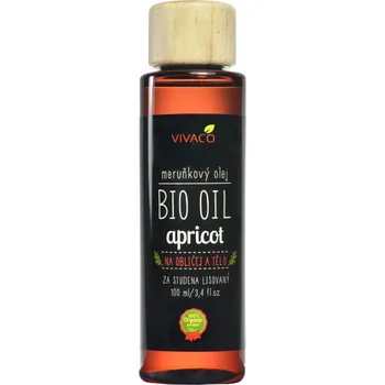 Tělový olej Vivaco BIO meruňkový olej 100 ml