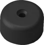 Walteco Kluzák plastový 40 x 20 mm černý