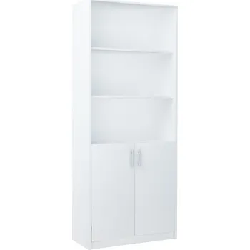 Obývací stěna Regál MAX 5 bílá