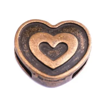 Dětské navlékací korálky Kovové korálky 6x17x19mm