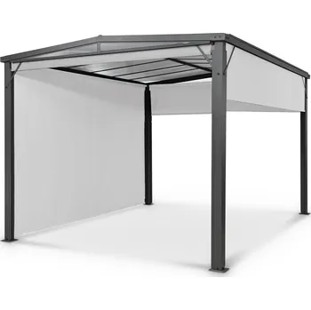 Pergola Blumfeldt Pantheon Cortina 3 x 4 m Solid Sky