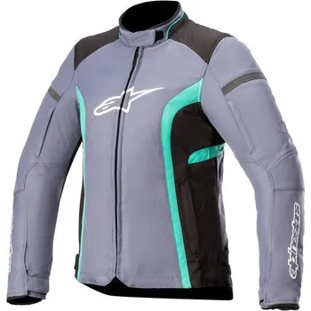 Moto bunda bunda STELLA T-KIRA WATERPROOF 2021, ALPINESTARS, dámská (černá/šedá/zelená)-KOPIE 2XL