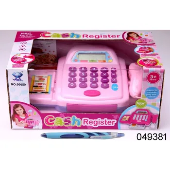 Dětský spotřebič POKLADNA S KALKULACKOU RUZOVA