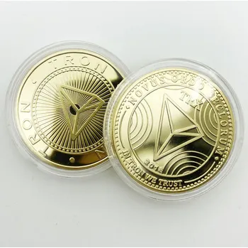 Přívěsek Mince Tron Zlatá