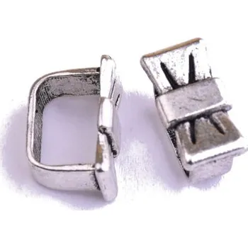 Dětské navlékací korálky Kovové korálky 8x10x15mm