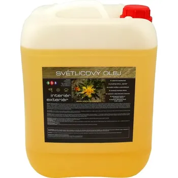 Olej na dřevo BBB barvy Světlicový (saflorový) olej na dřevo 10 L