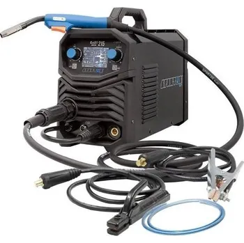 Svářečka Svářecí invertor EasyMIG 215 + kabely + hořák + ventil + láhev CO2 plná