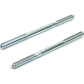 Spojovací materiál Kombinovaný šroub-vrut M12x200 mm, se středovým šestihranem, zinek bílý (Kombinovaný šroub-vrut M12x200, zinek bílý)