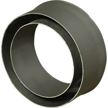 Kouřovod Eurometal Group Redukce do komína 130/200 mm (d.80 mm) t.1,5 mm