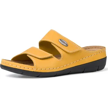 Dámské pantofle DÁMSKÉ PANTOFLE TAMARIS 1-27510-28 602 ŽLUTÁ Barva: ŽLUTÁ, Velikost: 40