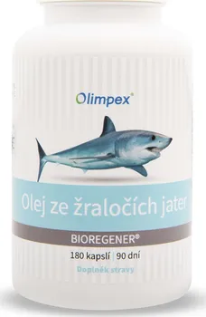 Přírodní produkt Olimpex Olej ze žraločích jater 500 mg 200 cps.