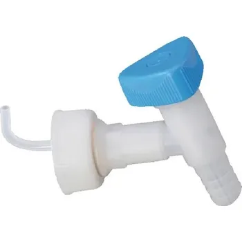 Kanystr Vypouštěcí kohout pro kanystry DIN 50 Hünersdorff (KP-5504) (Plastový výtokový kohout se šroubovým uzávěrem určený pro plastové kanystry na 10 litrů.)