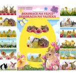 Smršťovací dekorace na vejce živá zvířátka, 12ks v balení
