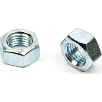 Spojovací materiál Matice DIN 934 M18 zinek bílý (Matice šestihranná, ocel 8)