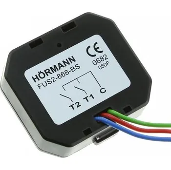 Dálkový ovladač vrat 2- kanálový rádiový vysílač pod omítku Hormann FUS 2 BS