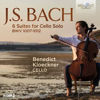 Zahraniční hudba JS Bach: 6 Suites for Cello Solo BWV 1007-1012. Benedict Kloeckner (3CD)