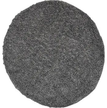 Koberec Moderní kulatý koberec SOHO - tmavě šedý 2 Průměr koberce: 120 cm