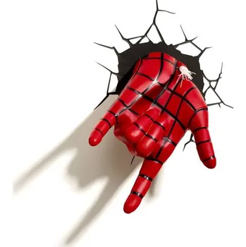 Dekorativní svítidlo Ultimate Spider-Man - 3D LED světlo Spider-Man Hand