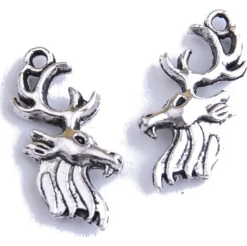 Přívěsek Přívěsek JELEN, 15x25mm, 2ks