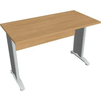 Kancelářský vozík HOBIS kancelářský stůl pracovní rovný - CE 1200, dub + doprava zdarma