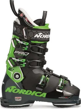 Sjezdové boty Nordica Ski & Boot Pro Machine 120 Black/Green 2018/2019 290 mm