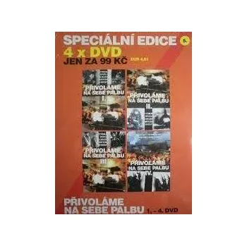 Přivoláme na sebe palbu 4x DVD