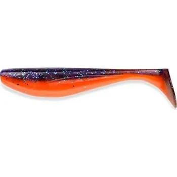 Umělá nástraha FishUp Wizzle Shad 3 Dark Violet/Orange 8cm 8ks