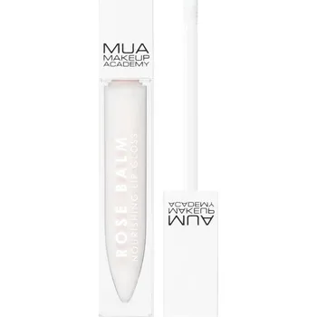 Péče o rty MUA Makeup Academy Rose Balm pečující lesk na rty s vitamínem E 6.5 ml